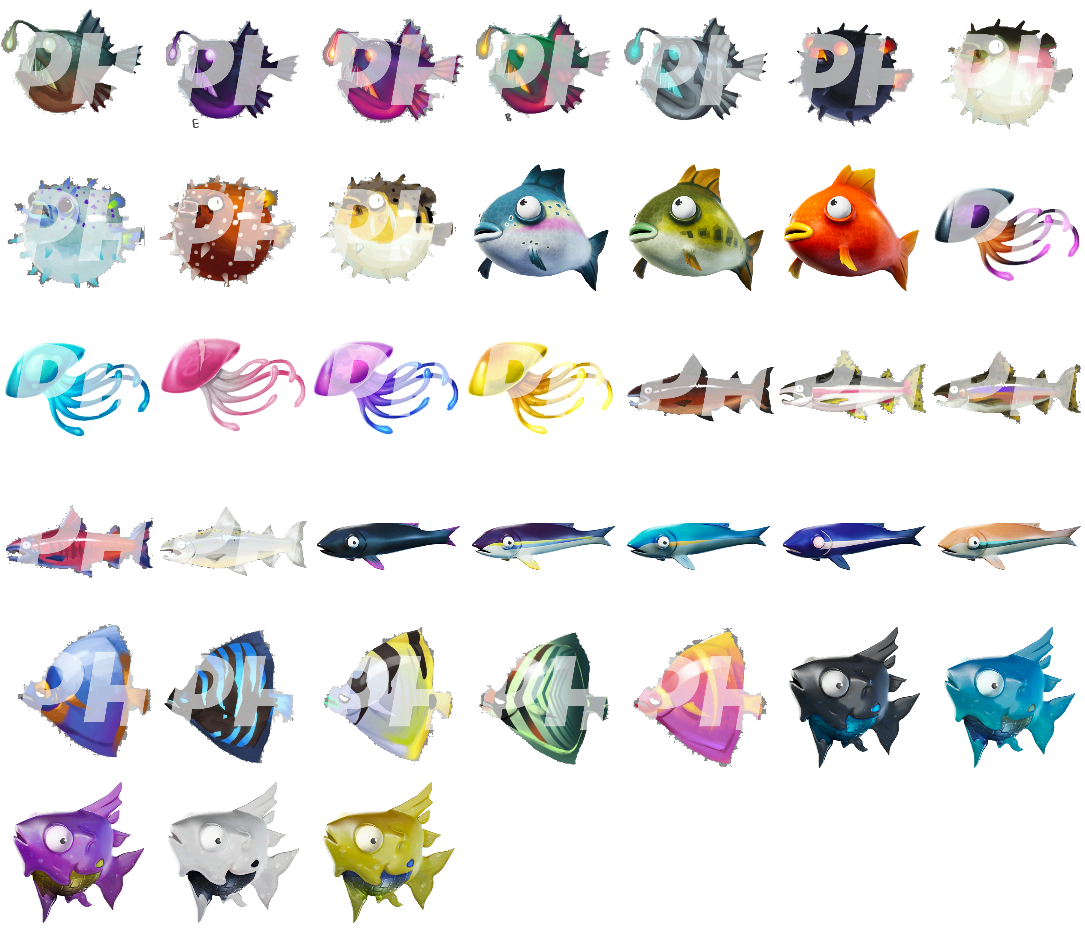 Des méduses et de nouveaux poissons ont leak