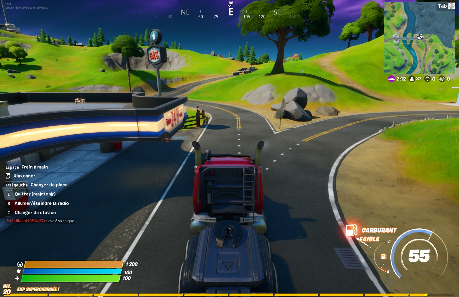 Où sont les voitures à conduire dans Fortnite ?