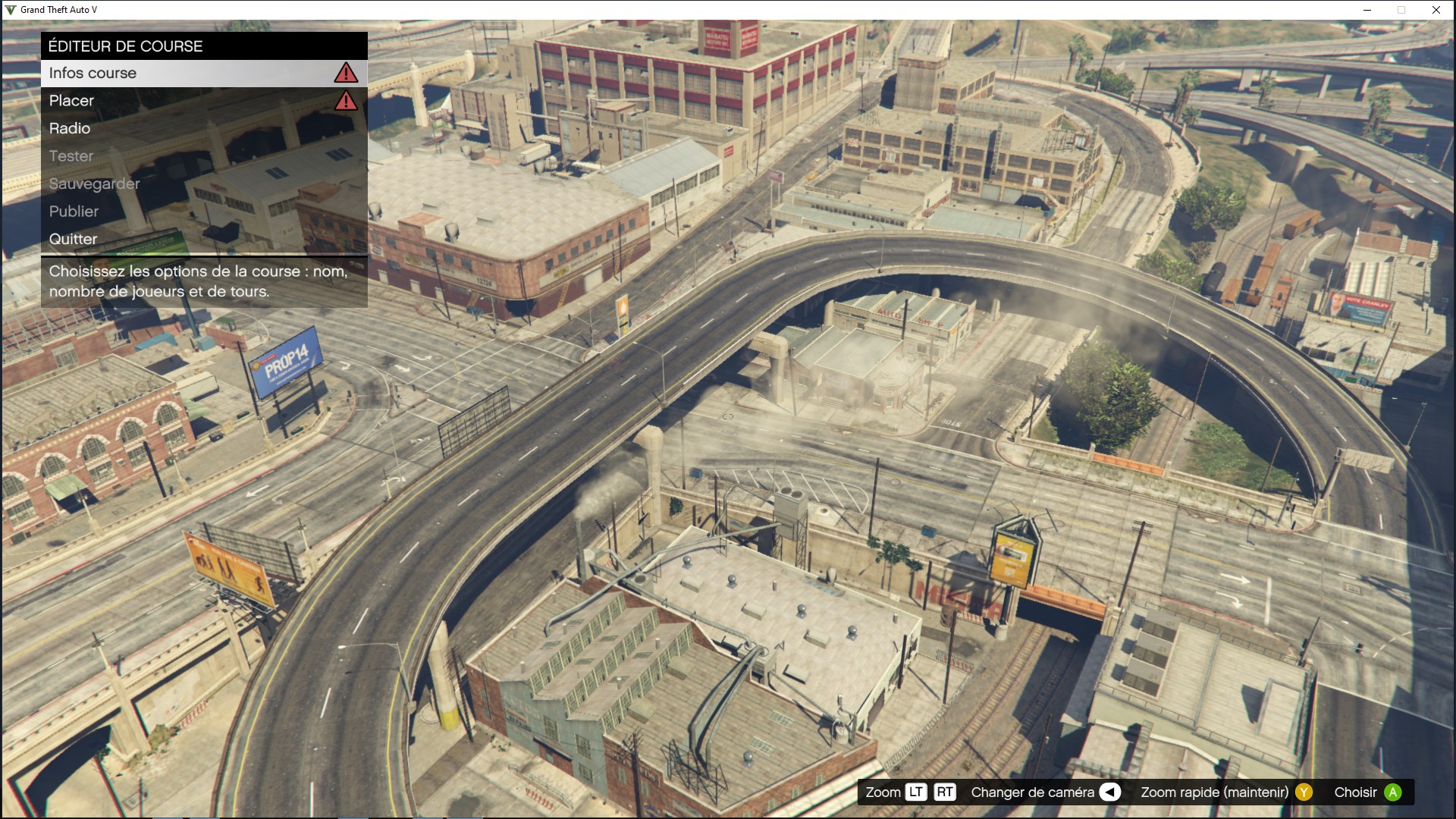 Comment créer une course ultralégère sur GTA 5 ?