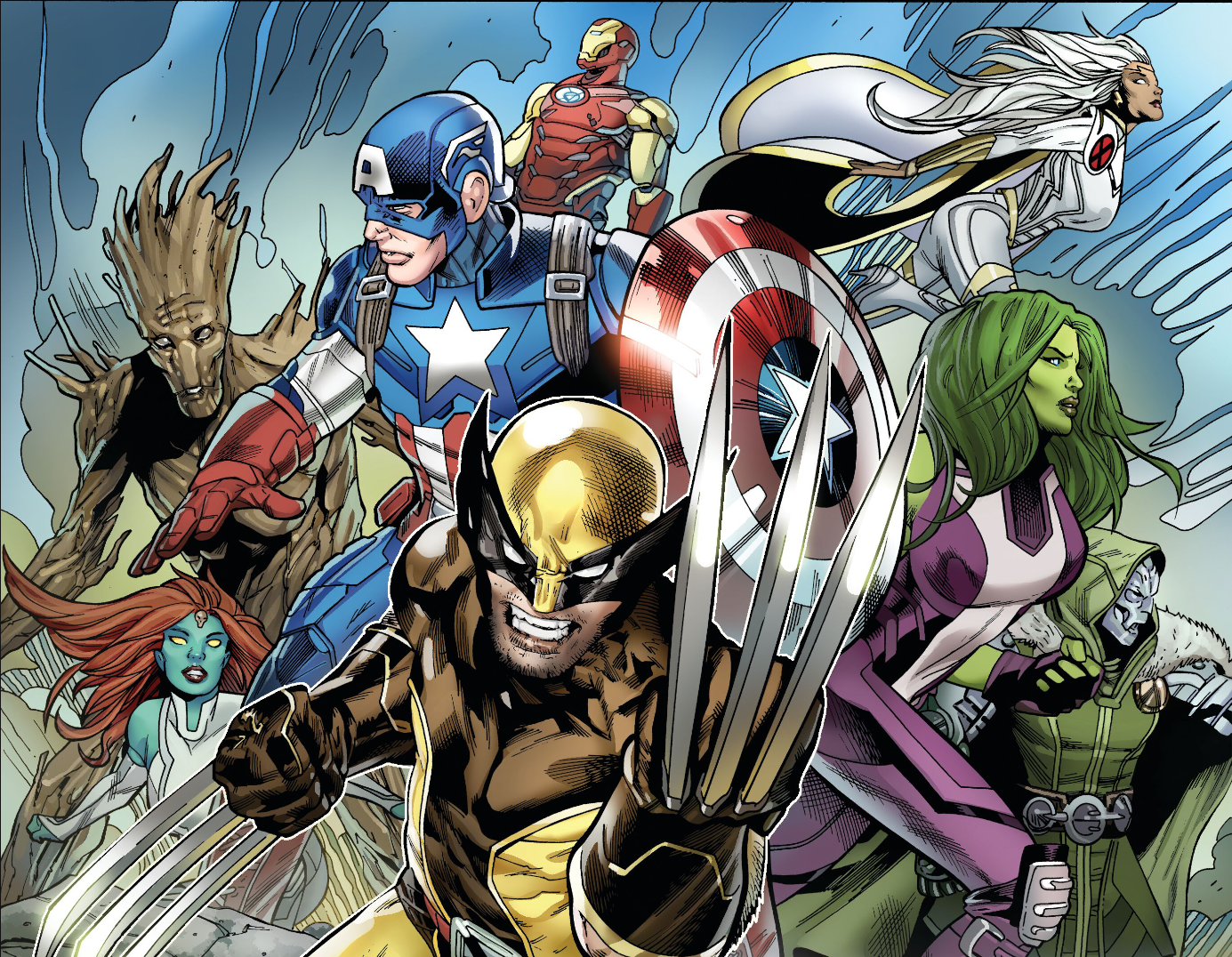 Les skins de la saison 4 Marvel ont fuité