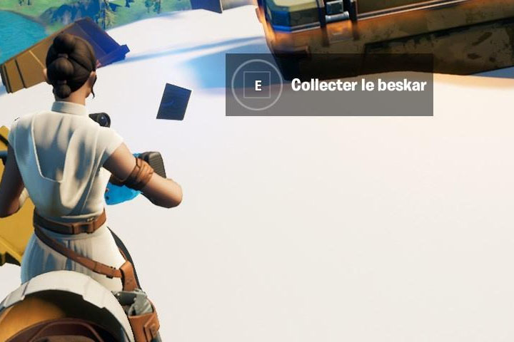 Fortnite : Trouver de l'acier beskar là où la terre rencontre le ciel, quête saison 5