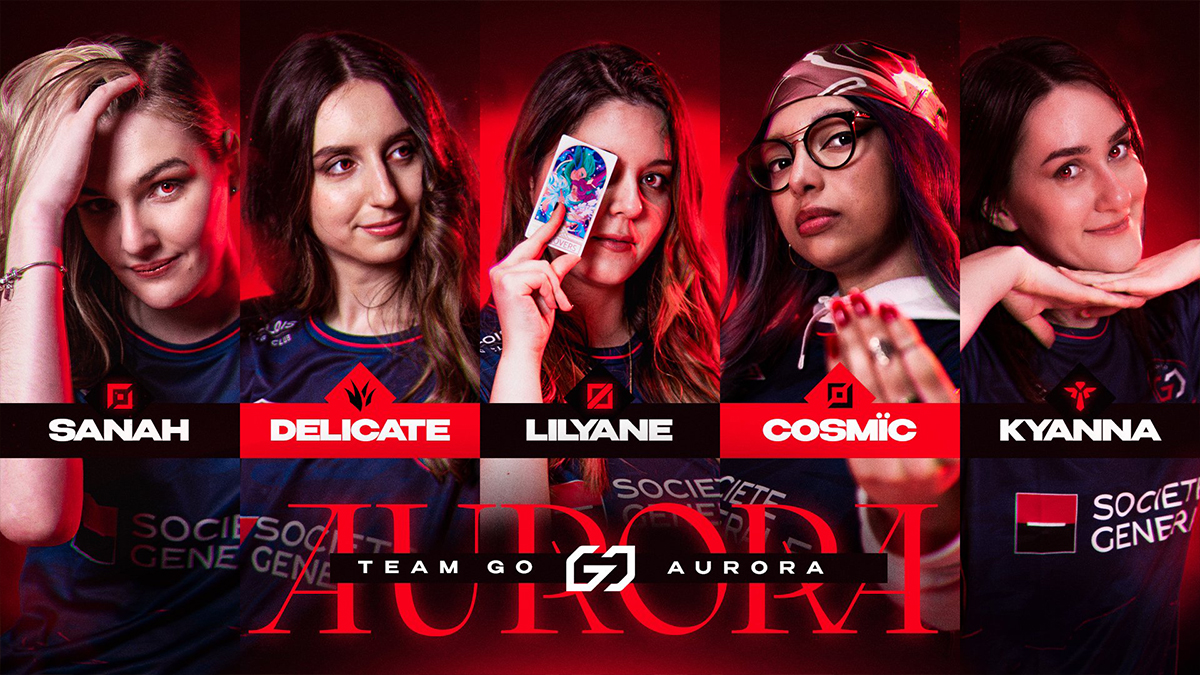 Team Go dévoile son équipe Aurora et sera présente à de la Solary LAN !