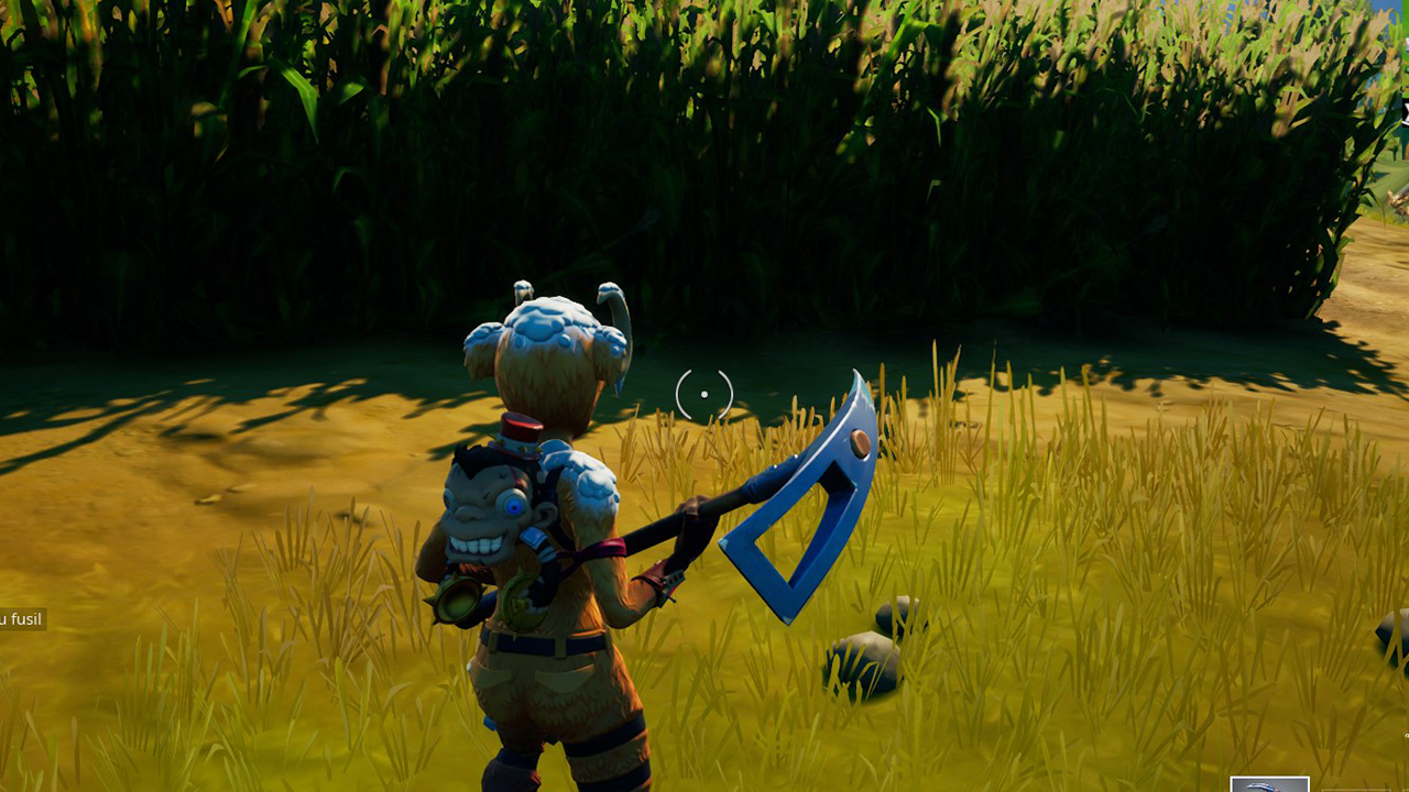 Placer des provisions de survie à la ferme de Rustaud dans Fortnite, défi saison 7