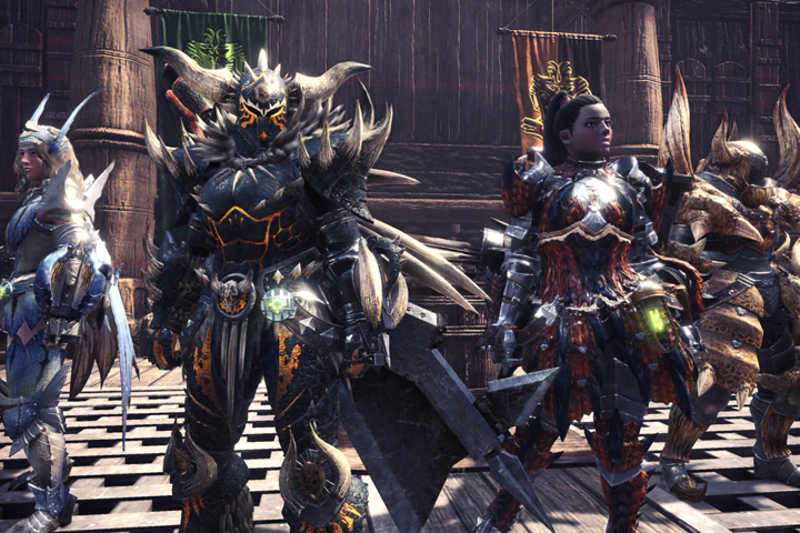 Les nouvelles armures de MHW