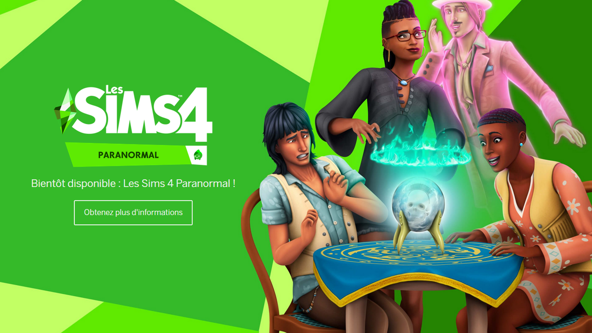 Sims 4 Paranormal : découvrez le nouveau kit d'objets