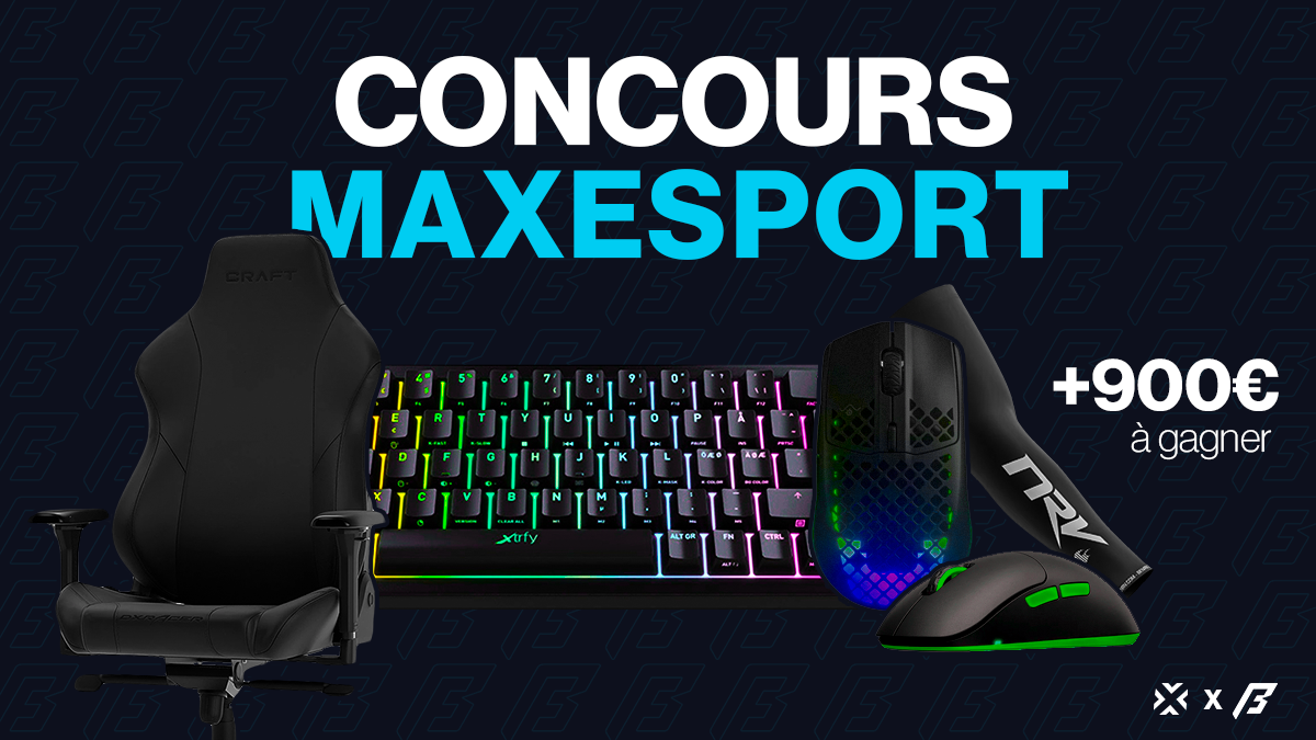 Jeu concours : gagnez une chaise gaming et plus de 900 € de matériel !