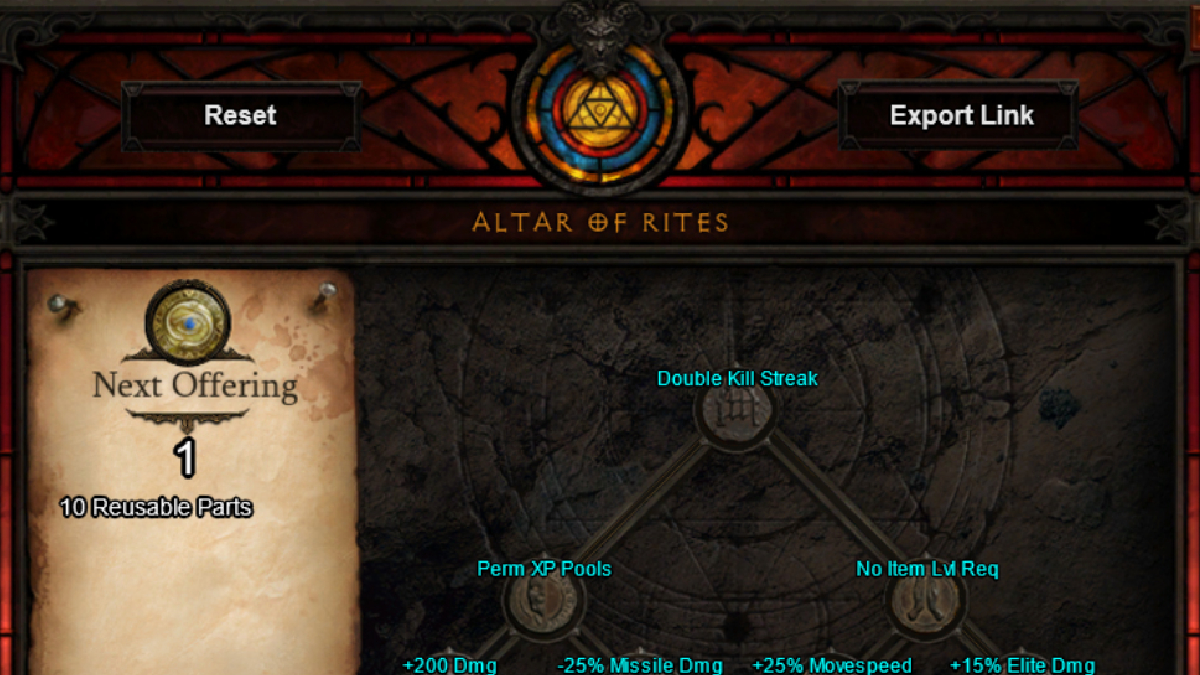 Diablo 3 : Comment fonctionne l'autel des rites de la saison 28, guide du nouveau système