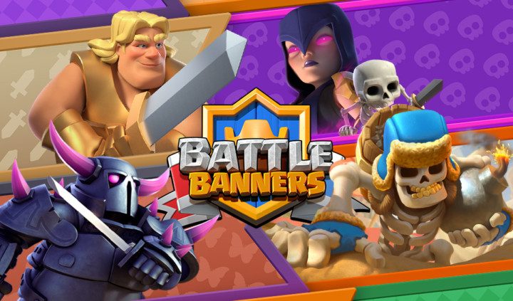 Bannières Clash Royale : les nouveaux cosmétiques Clash Royale font leur arrivée