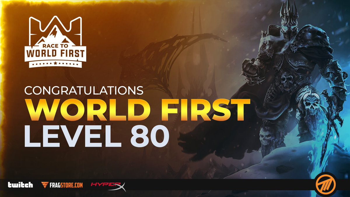 Naowh de la guilde Echo est déjà niveau 80