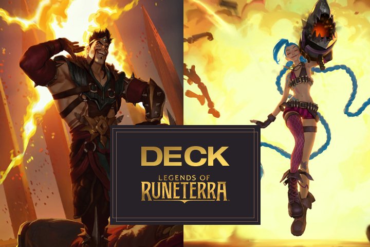 Comment jouer le deck Aggro Piltover & Zaun et Noxus avec Jinx et Draven