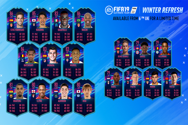 FIFA 19 : OTW Winter, liste des joueurs à suivre - FUT