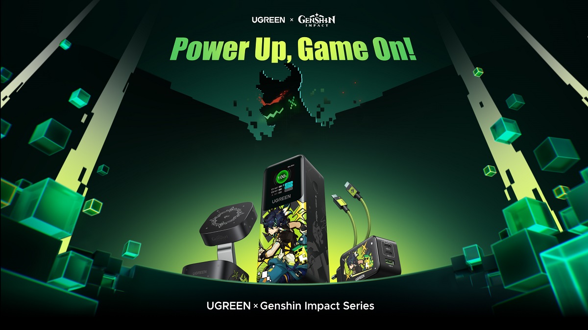 UGREEN x Genshin Impact : des accessoires aux couleurs de Kinich ! Charge tes appareils avec style et tente d'obtenir une box exclusive