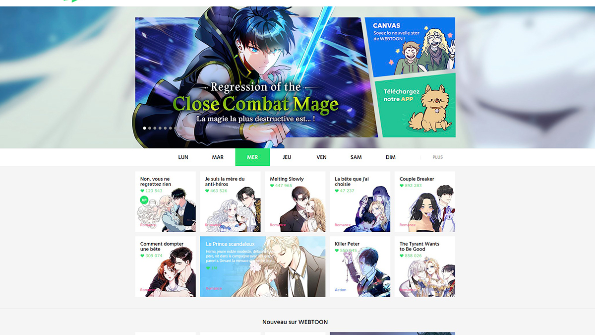 Webtoon Code promo 2025 : la liste complète et les récompenses que vous pouvez obtenir