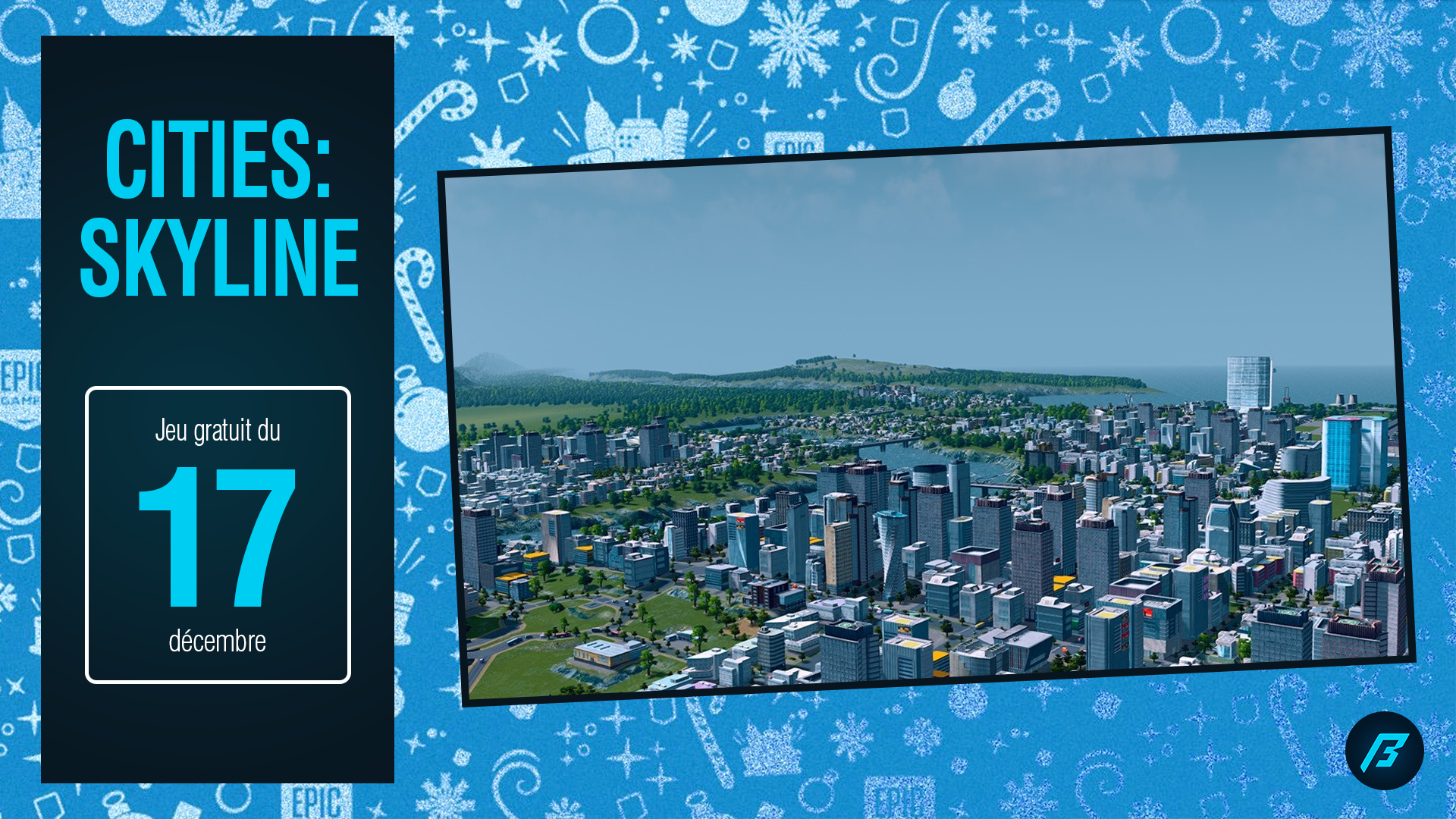 Cities: Skyline, jeu gratuit de l'Epic Games Store du 17 décembre