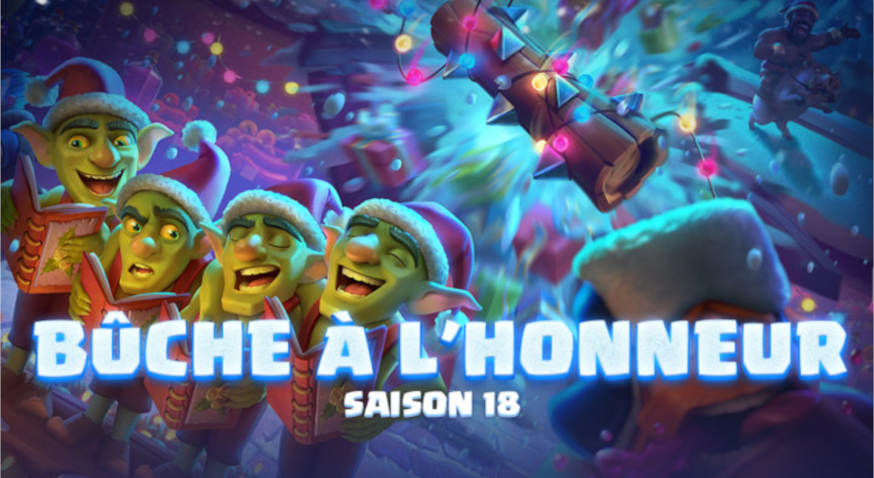 Mise à jour de décembre, saison 18 sur Clash Royale