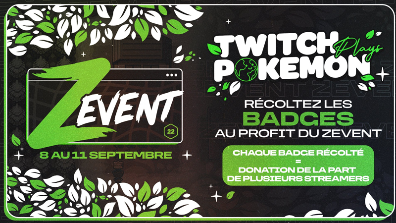 Twitch Plays Pokemon au Zevent 2022, c'est quoi ?