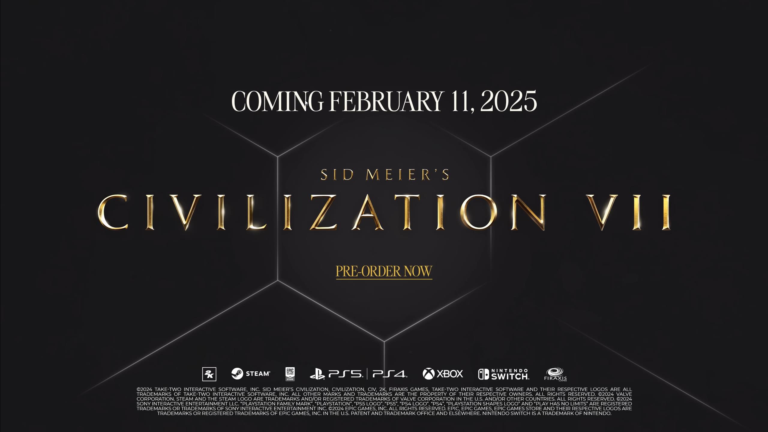 Civilization 7 PS4, Mac, PS5, Xbox Series, Switch : sur quelles plateformes sort CIV 7 ?