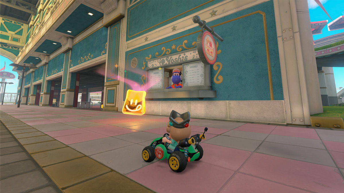Station service Mario Kart World : à quoi servent les Yoshi's Diners ?