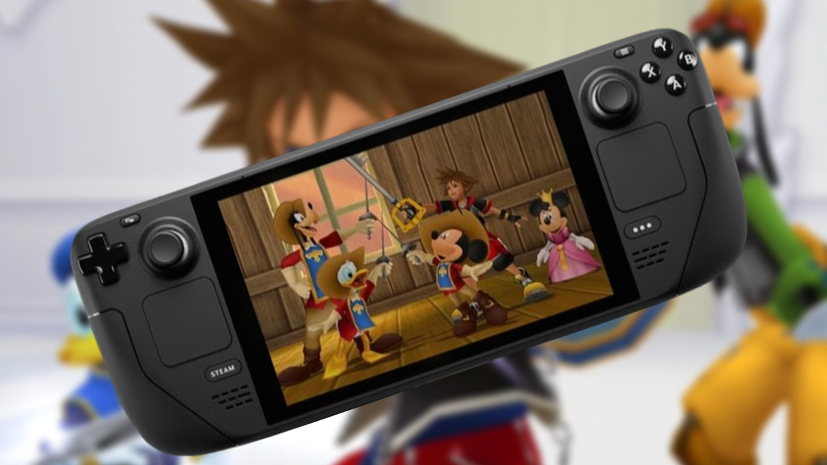 Kingdom Hearts Steam Deck, est-ce que les jeux peuvent tourner sur la console portable ?