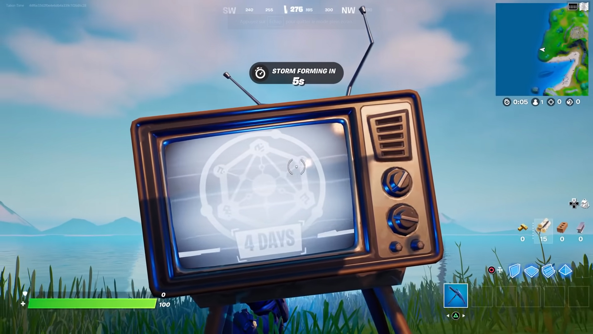 Décompte 2 jours Fortnite sur les télévisions
