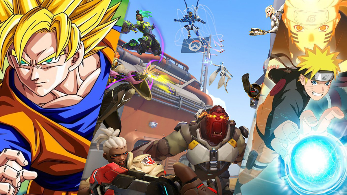 Des skins Dragon Ball et Naruto prévue pour Overwatch 2 ?