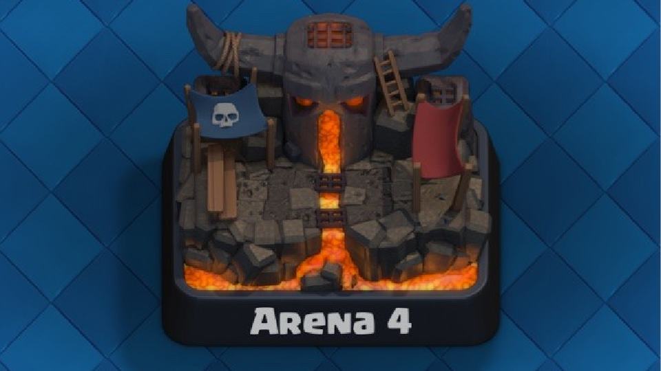 Deck arène 4 Clash Royale, les meilleurs decks pour gagner