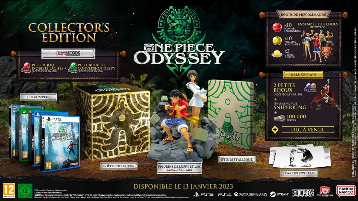 Où acheter l'édition collector de One Piece Odyssey ?