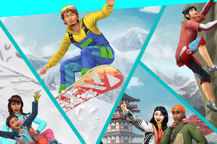 Présentation d'Escapade enneigée, la nouvelle extension des Sims 4