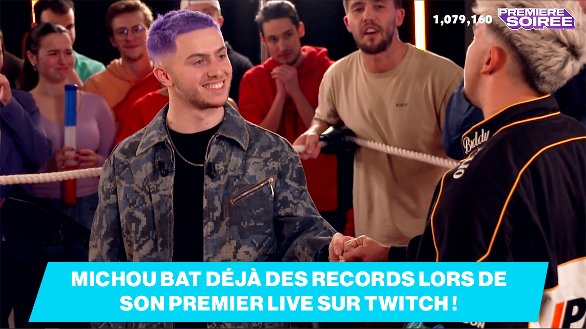 Lors de son premier live sur Twitch, Michou réalise des records !