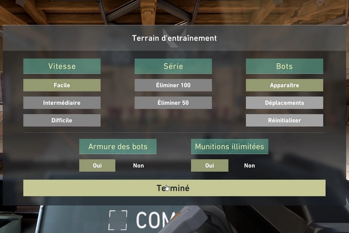 VALORANT : Améliorer son AIM et s'échauffer dans le mode entraînement, comment s'entraîner ?