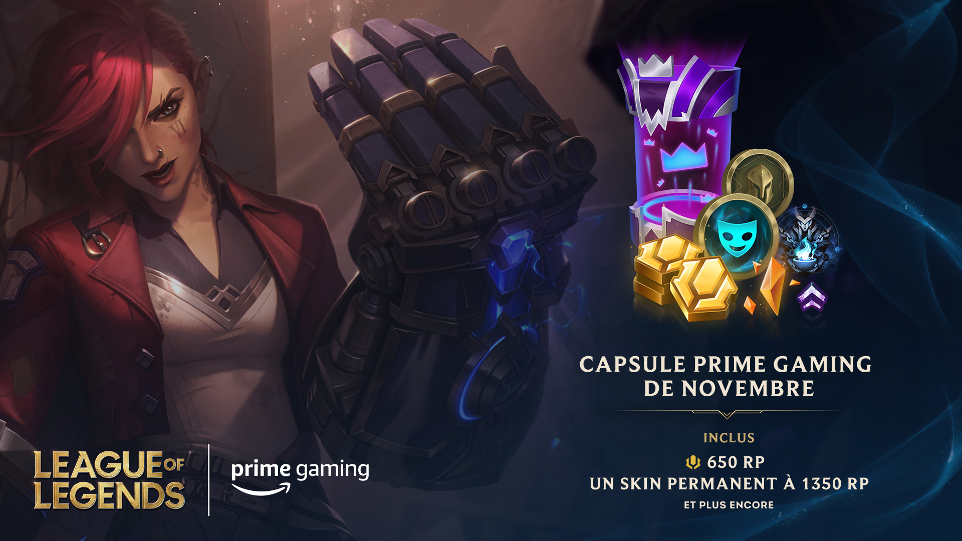 Comment récupérer le pack Prime Gaming de LoL ?