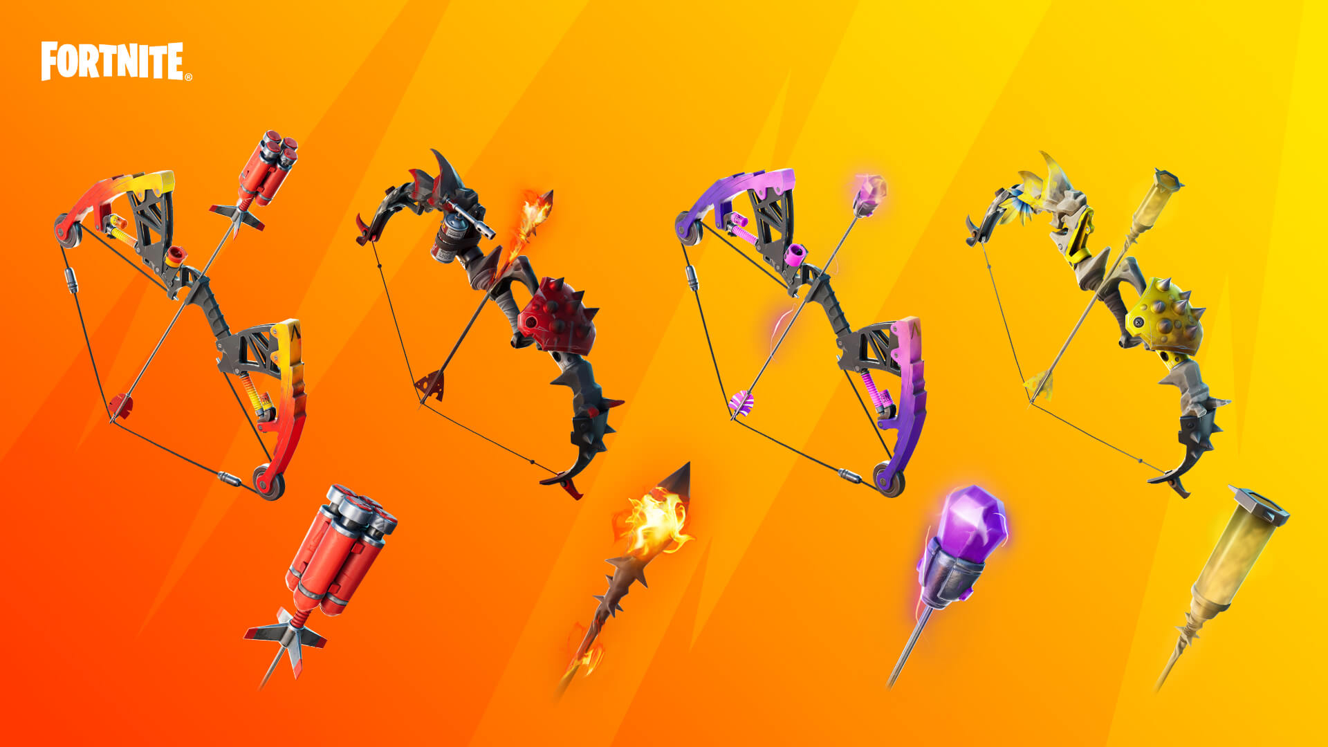 Eliminer des adversaires avec un arc mécanique explosif dans Fortnite