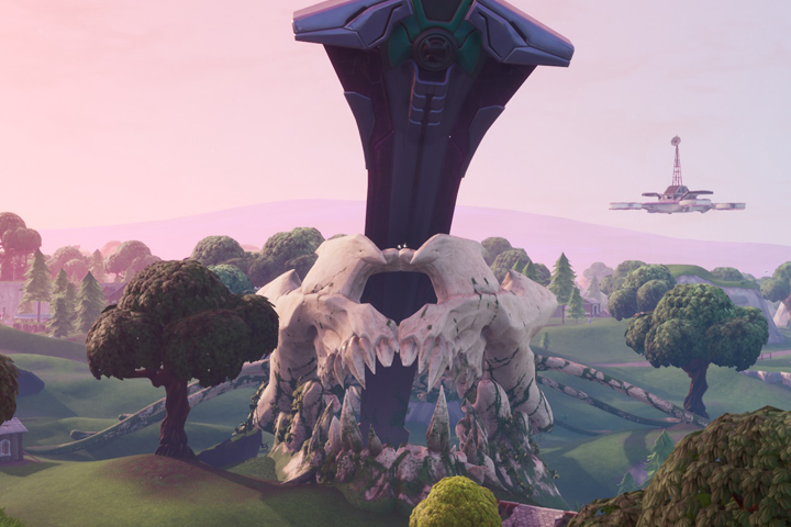 Fortnite : Danser près d'un squelette de monstre, défi Ultime Effort