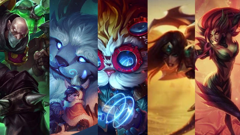 Tier list des meilleurs champions du patch 12.15