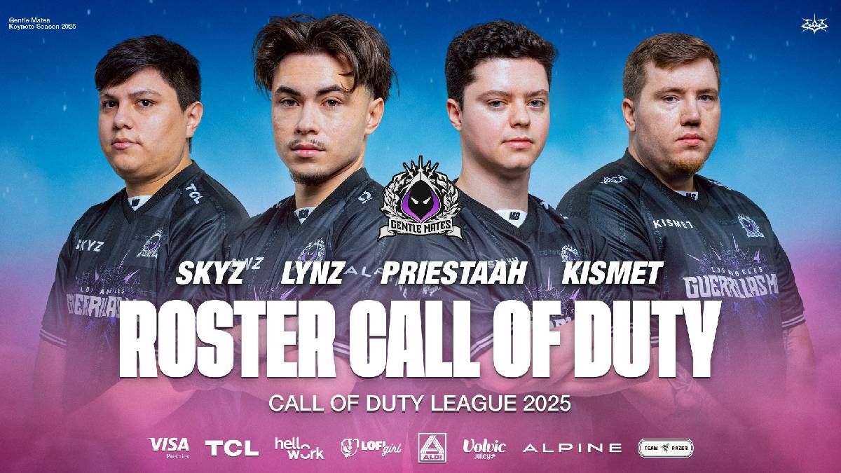Roster M8 Call of Duty : qui sont les nouveaux joueurs Gentle Mates sur Cod ?