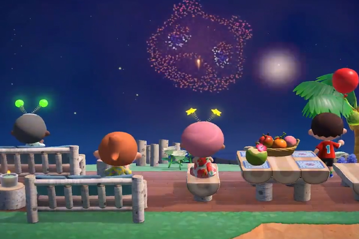 Saison des feux d'artifice dans Animal Crossing : New Horizons, dates et infos