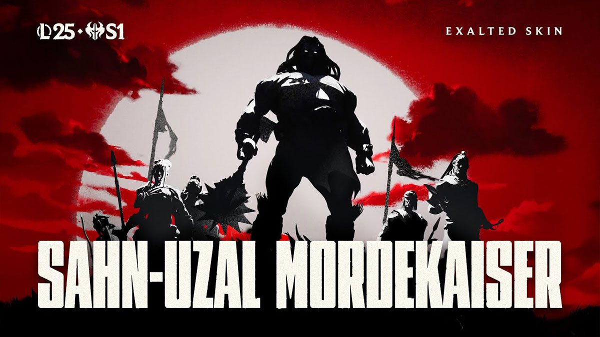 Sahn-Uzal Mordekaiser : date, prix, splash art, toutes les infos sur le skin exalté