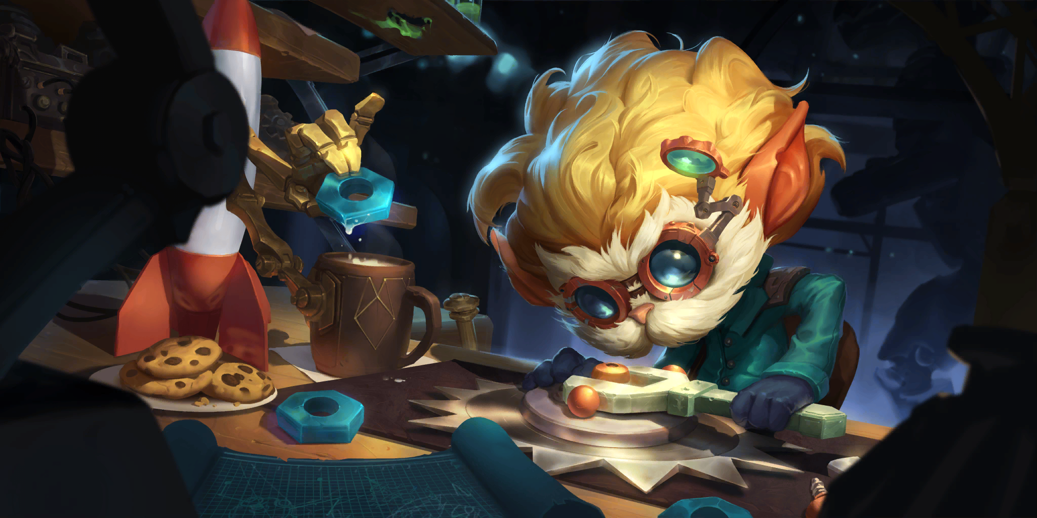Heimerdinger sur Legends of Runeterra, infos sur le champion de LoR - Carte de Piltover et Zaun
