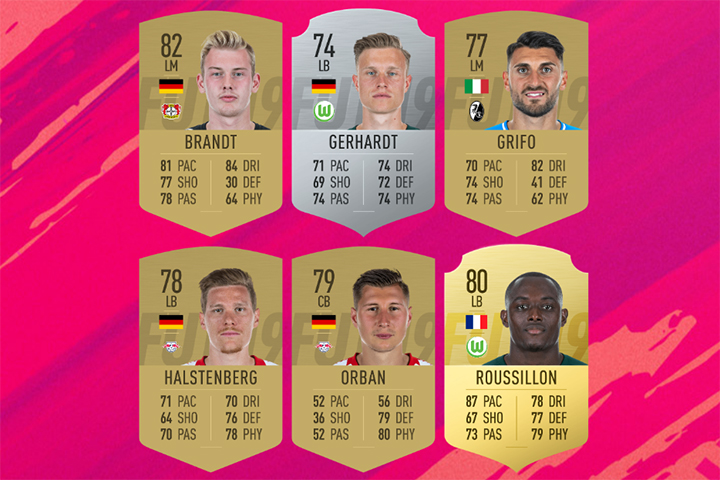 Brandt POTM en Bundesliga