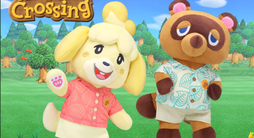 Animal Crossing x Build a Bear : les peluches dérivées arrivent