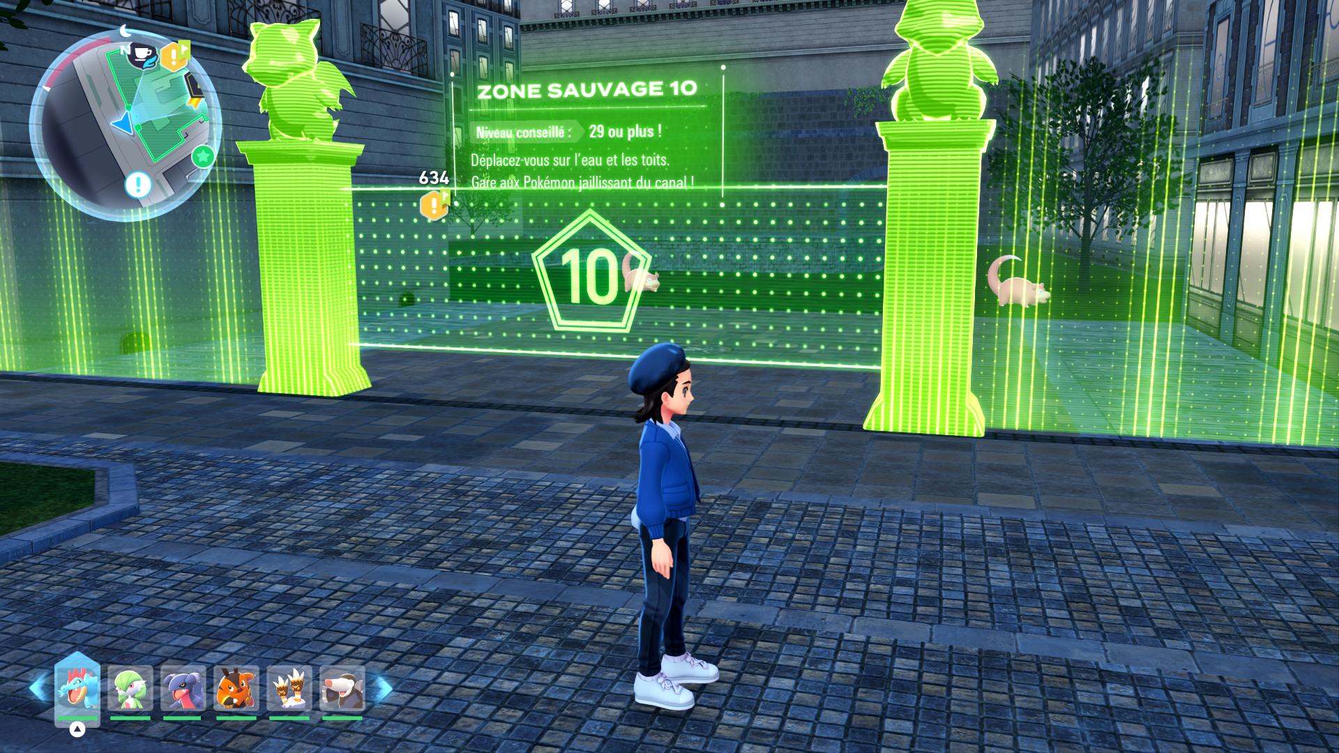 La liste complète des Pokémon de la Zone Sauvage 10 dans Pokémon Légendes Z-A