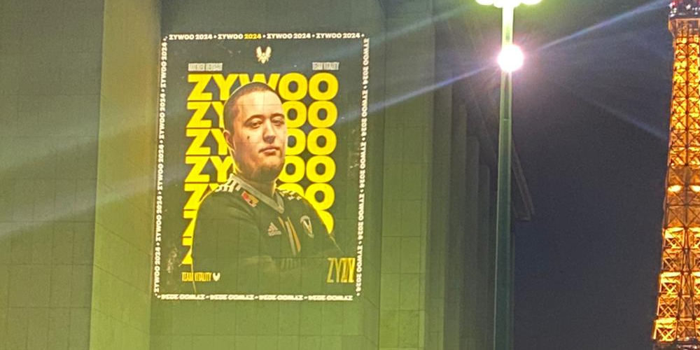 ZywOo signe chez Vitality jusqu'en 2024 et apparaît dans les rues de Paris