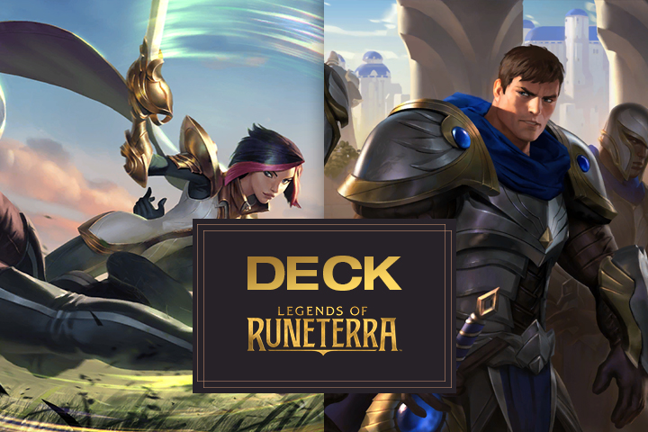 Legends of Runeterra : Deck Midrange Demacia et Freljord avec Garen et Fiora sur LoR