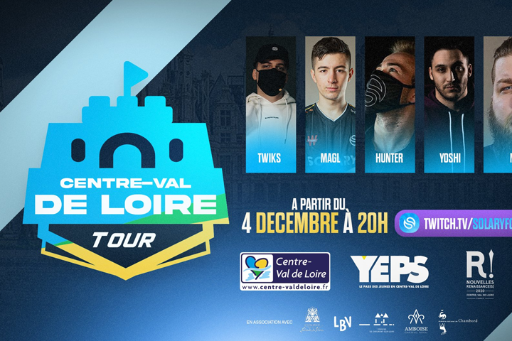 Les châteaux de la Loire débarquent sur Fortnite !