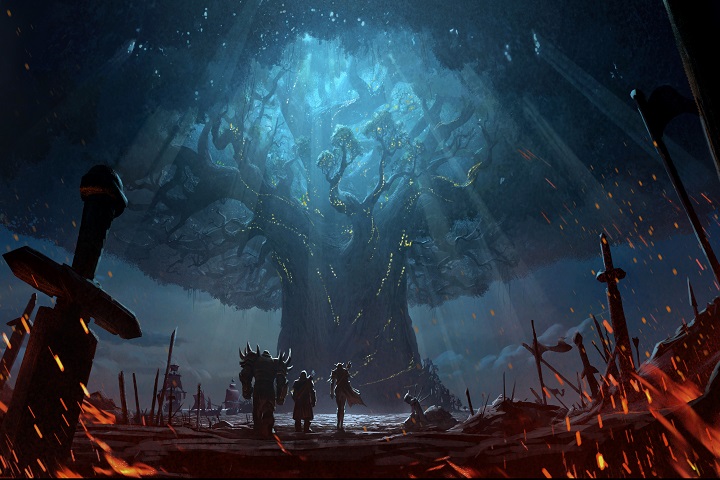 Les images de l'incendie de Teldrassil