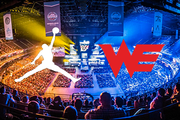 Air Jordan atterit dans l'Esport