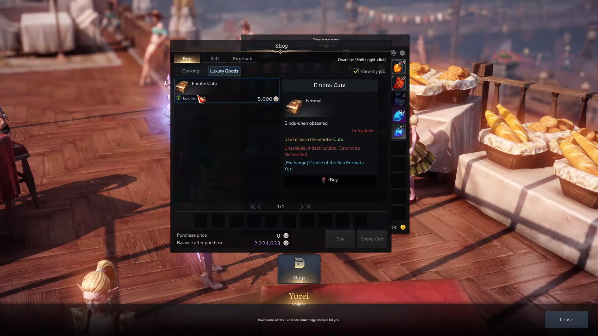 Lost Ark emote Mignon, comment l'avoir ?