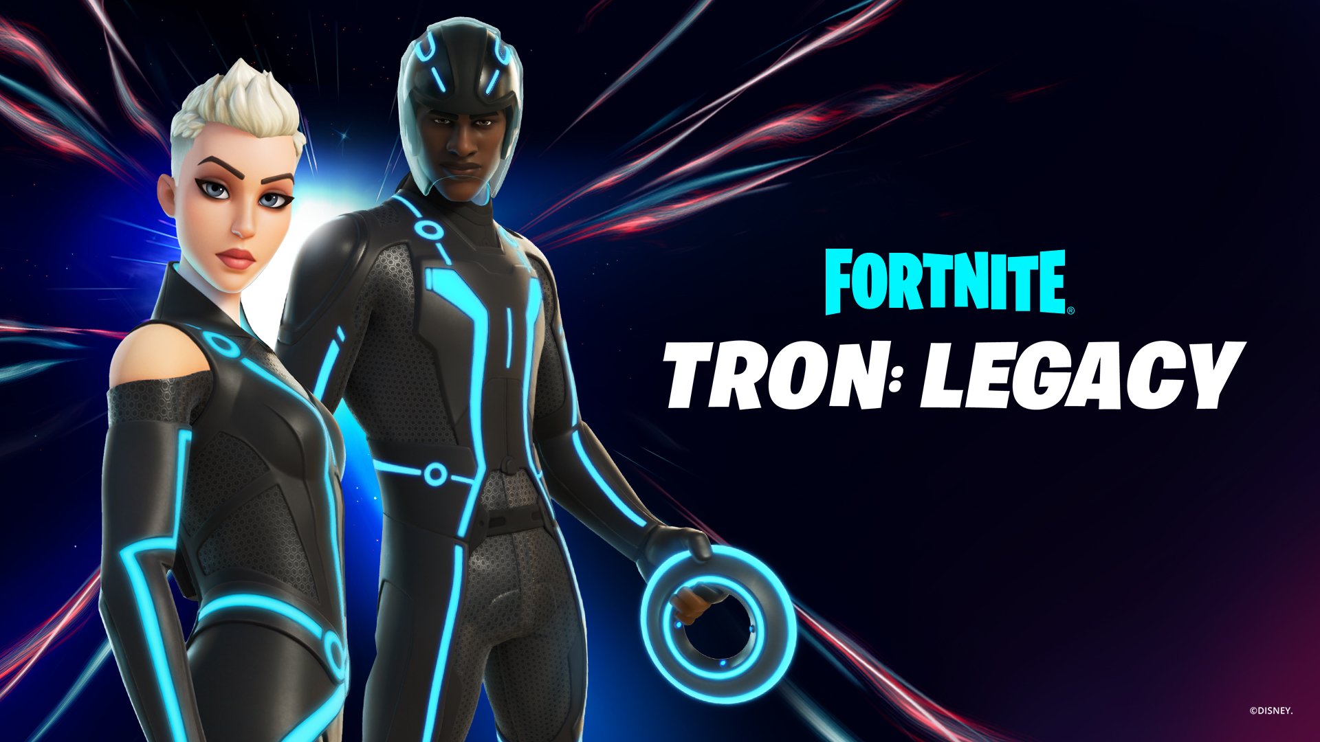 Un skin Tron est dans Fortnite !