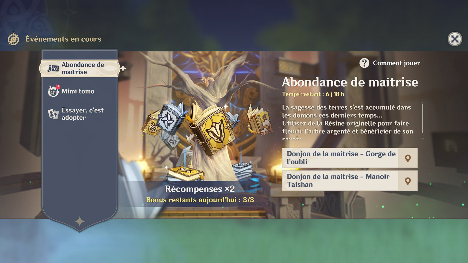 Comment participer à l'événement « Abondance de maîtrise » ?