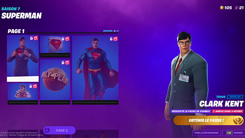 Tous les défis Superman pour débloquer le skin !